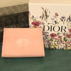 New Pale Pink Dior Makeup Bag